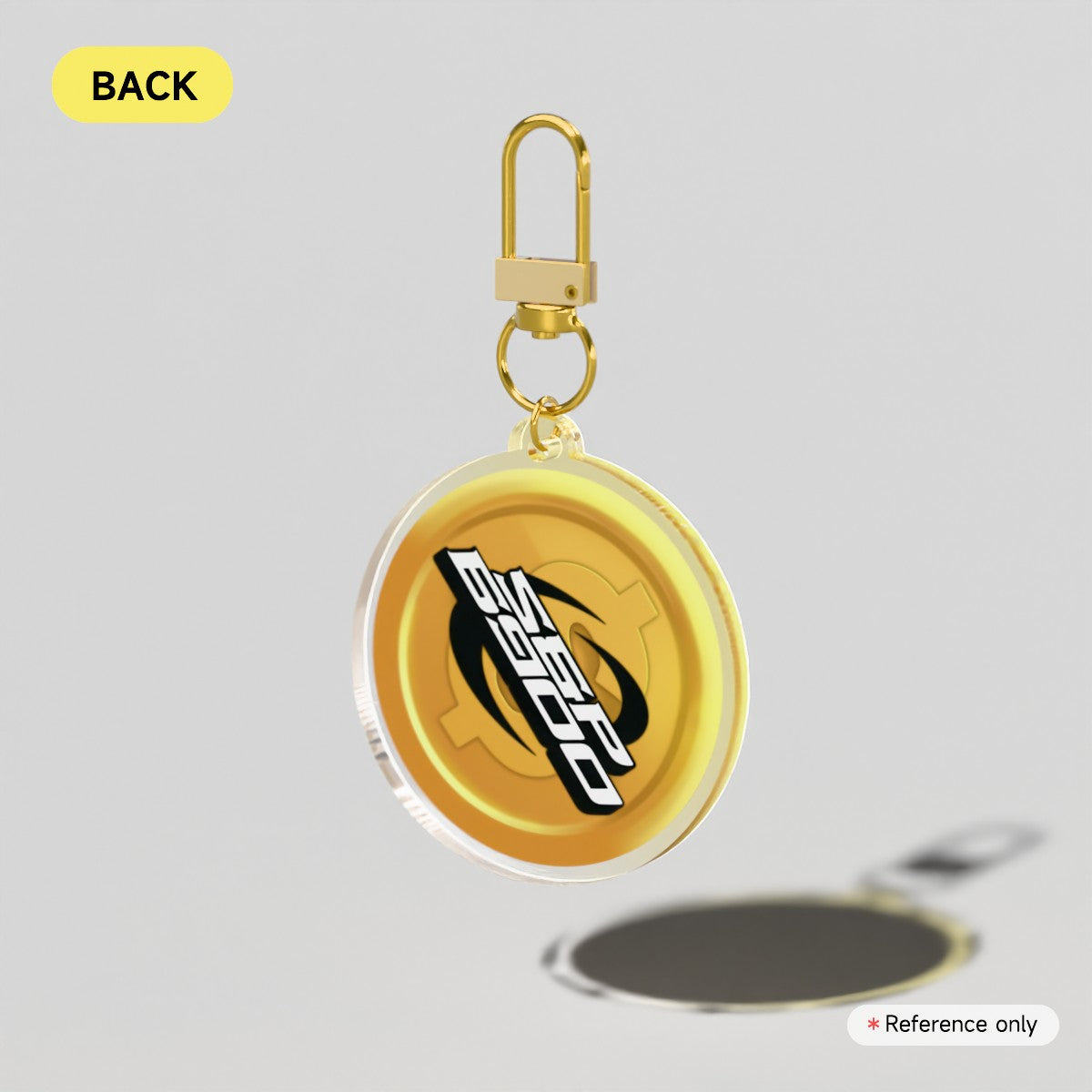 Tiny Coin Acrylic Keychain