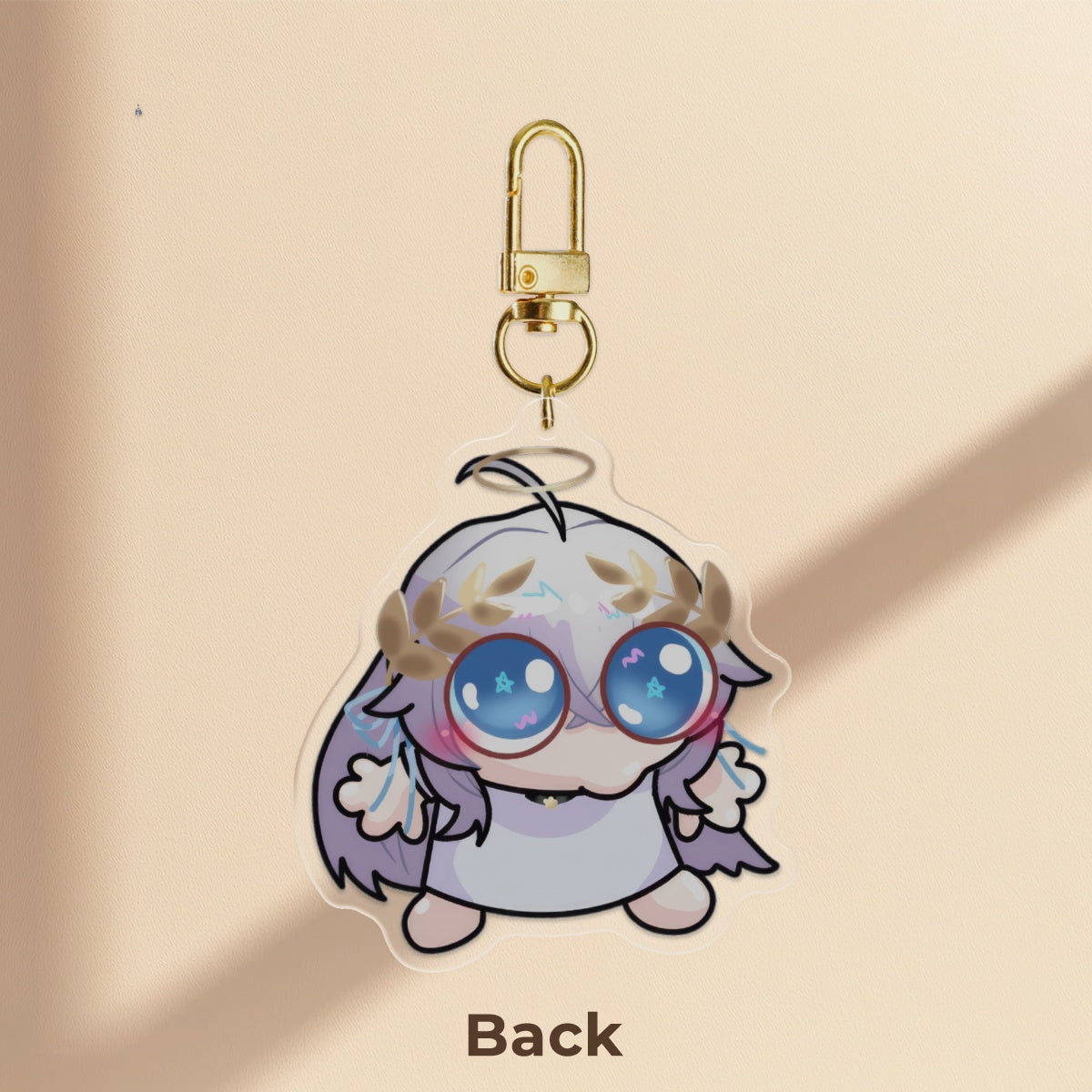 Little Lumina Epoxy Clear Acrylic Keychain